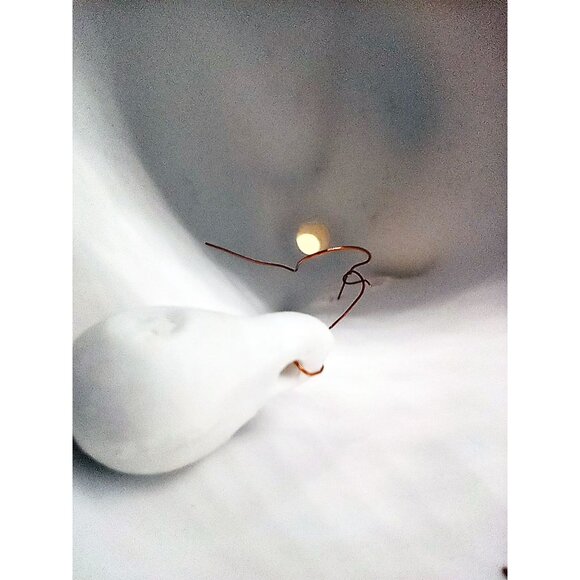 Bell Lefton China Hand Painted Praying Angel 4 Inch Porcelain Vintage Christmas - Picture 12 of 14